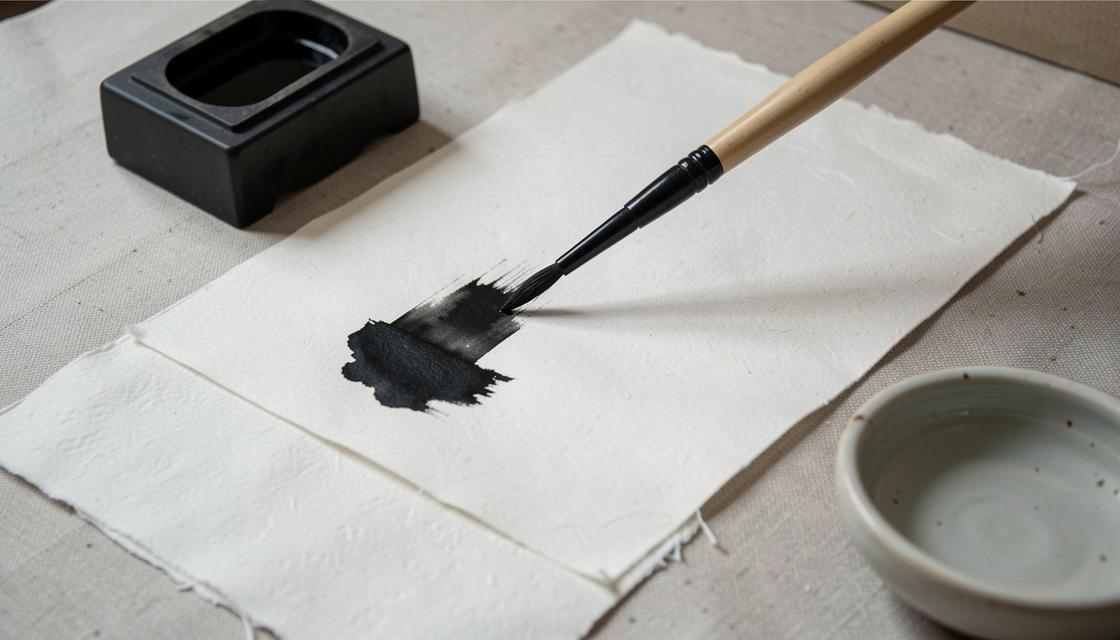 peinture chinoise papier soie rouleau